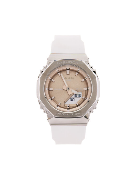 Ceas G-Shock GM-S2110-7A9ER Alb