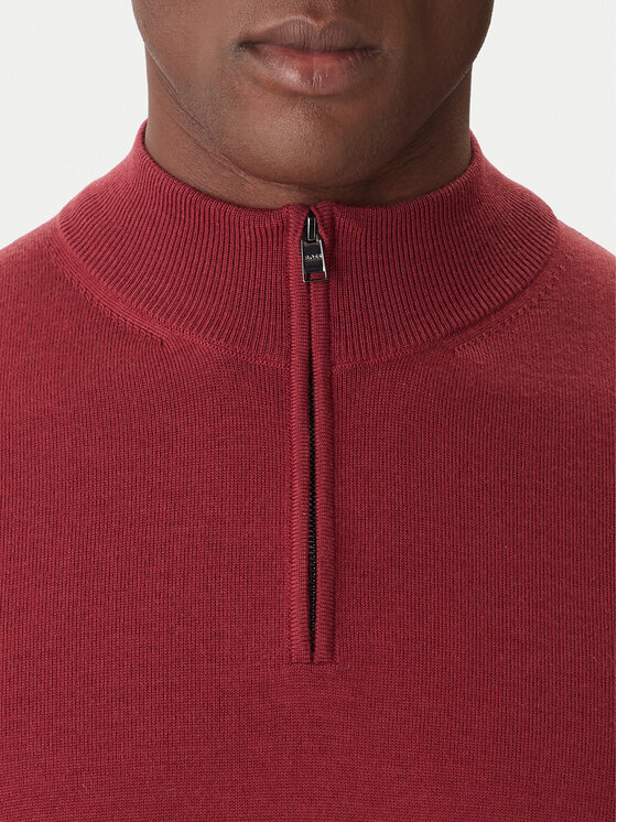 BOSS BOSS Sweter Ebenji 50528300 Czerwony Regular Fit