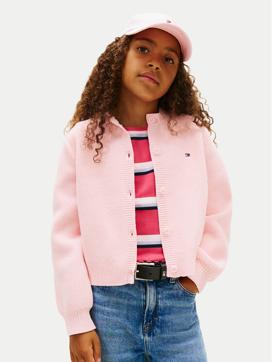 Tommy Hilfiger Cardigan KG0KG08953 D Roz Regular Fit