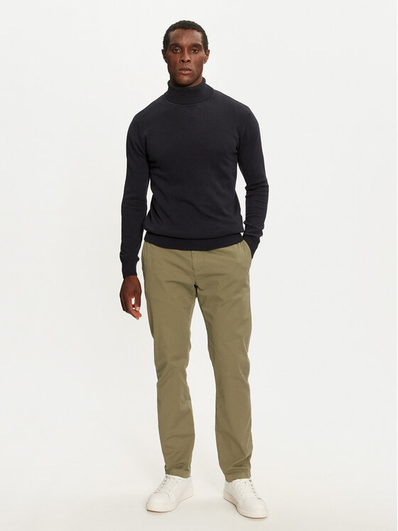 Brave Soul Brave Soul Rollkragenpullover MK-230HUME02 Dunkelblau Regular Fit
