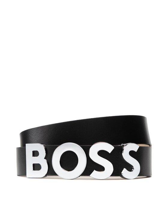 Boss Boss Pasek Damski Bold Belt 3,5Cm 50470631 10199089 01 Czarny