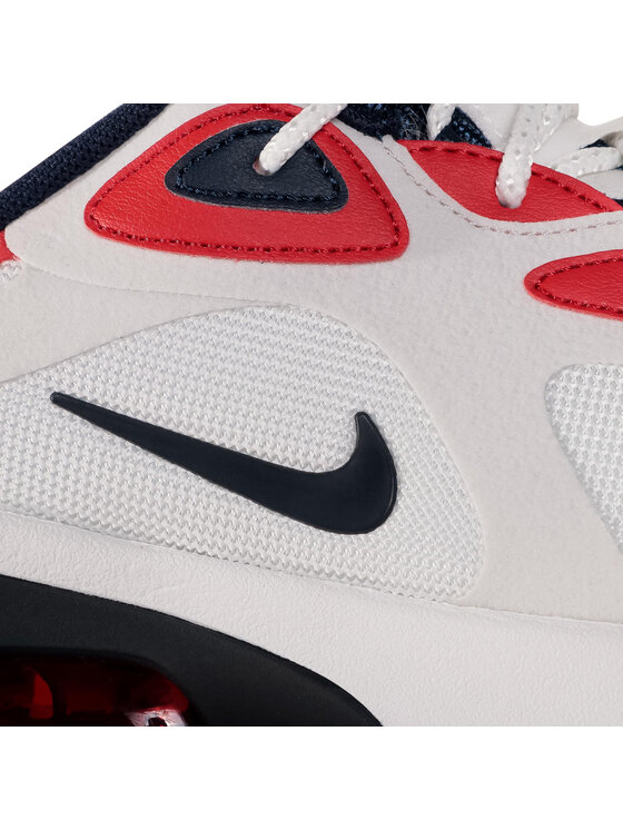 Air max 200 discount blanche et rouge