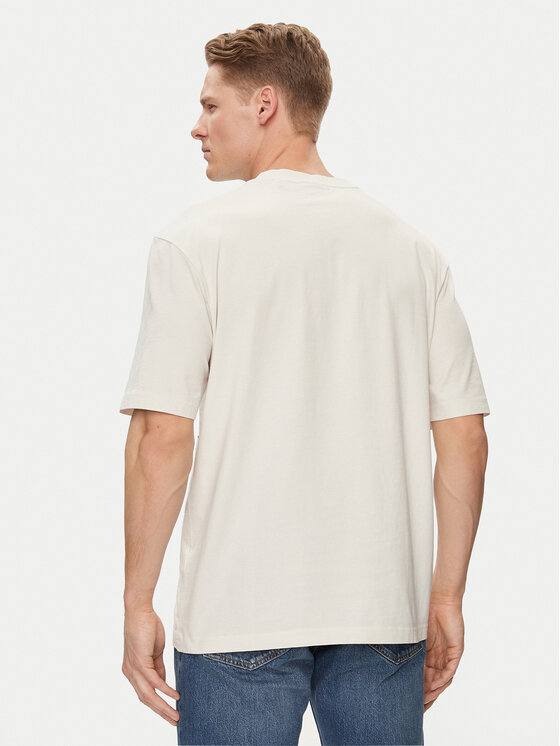 HUGO Hugo T-krekls Nirito 50513199 Écru Regular Fit