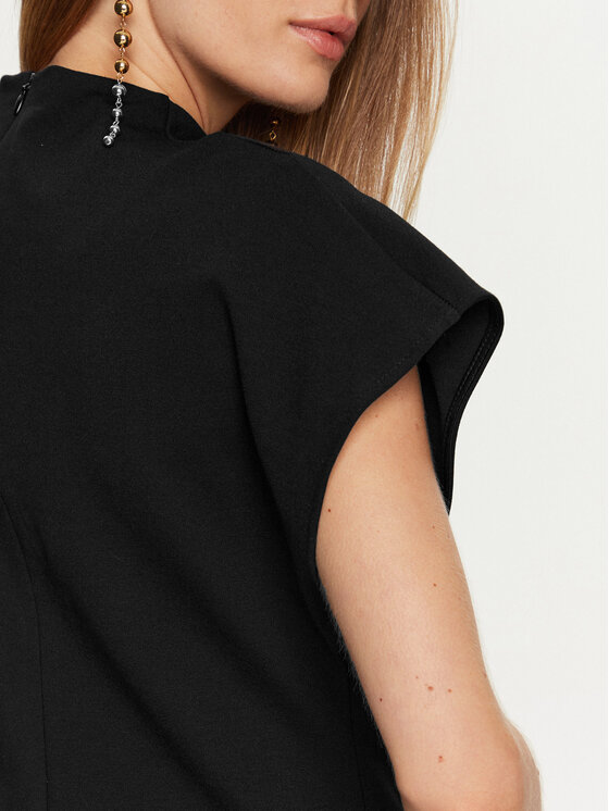 ViCOLO ViCOLO Blusa TS0495 Nero Regular Fit