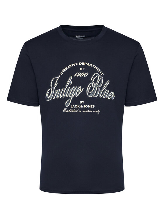 Jack & Jones Jack & Jones T-Shirt Earchive 12297673 Tmavomodrá Regular Fit
