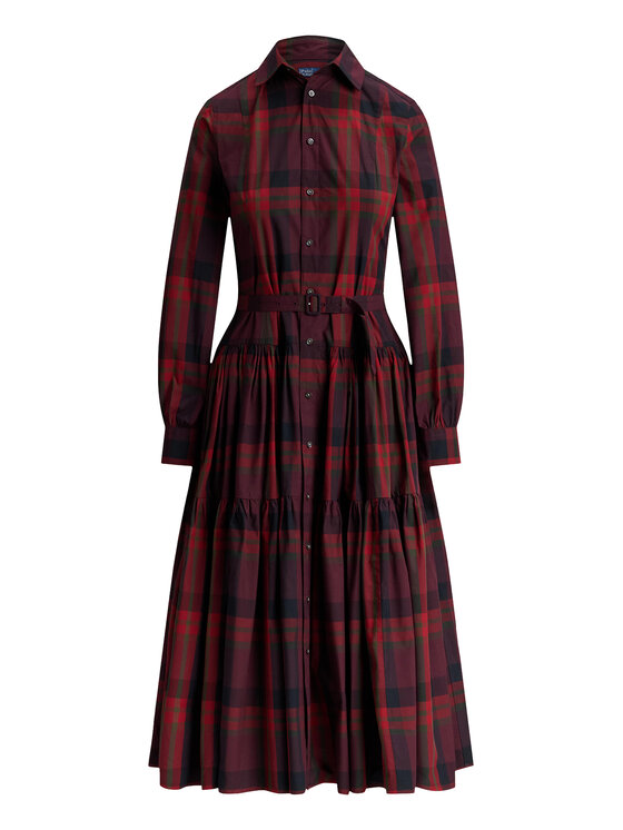 Polo Ralph Lauren Polo Ralph Lauren Pluusikleit 211A13260001 Bordoopunane Regular Fit