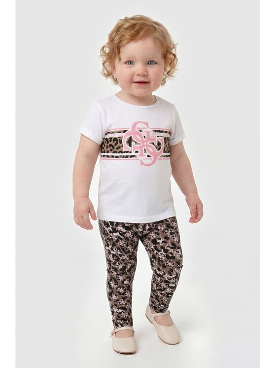 Guess Kids Guess Kids T-Shirt 183031 Bílá Classic Fit