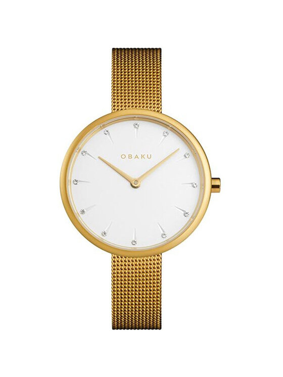 Obaku Obaku Hodinky V233LXGIMG Zlatá