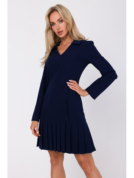 Made of Emotion Made of Emotion Abito da cocktail M752 Blu scuro Modern Fit