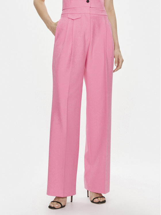 HUGO Hugo Kalhoty z materiálu Helepher 50508637 Růžová Relaxed Fit