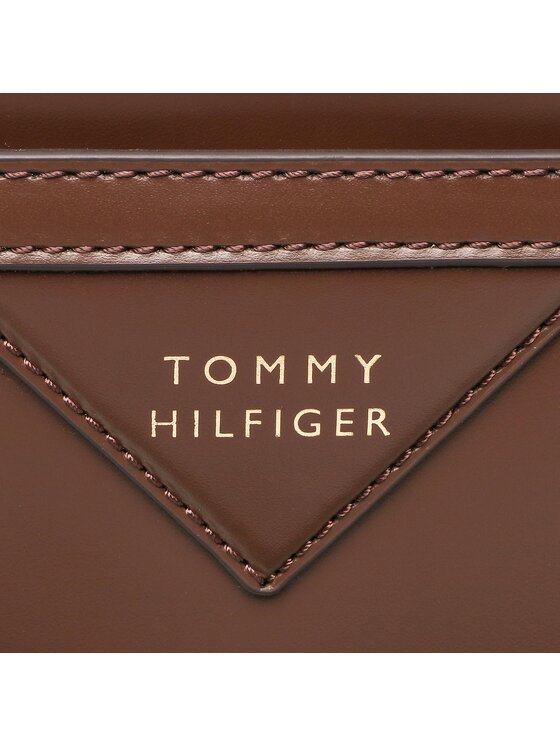 Tommy Hilfiger Tommy Hilfiger Etui na laptopa Premium Leather Portfolio AM0AM11084 Brązowy