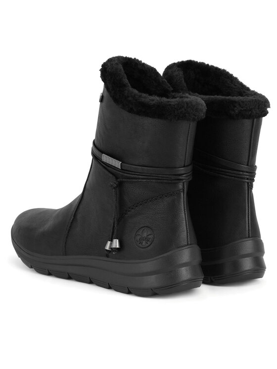 Rieker Rieker Botine Z0070-00 Negru