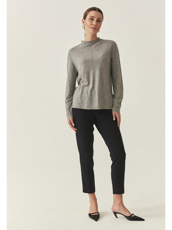 TATUUM TATUUM Spodnie materiałowe KOLIA Czarny Skinny Fit