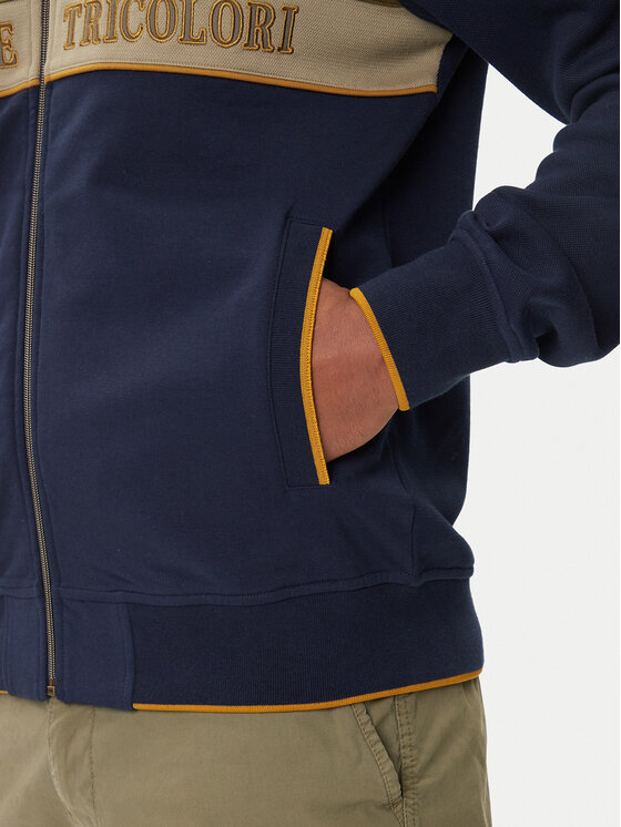 Aeronautica Militare Aeronautica Militare Majica dugih rukava 252FE2066UP00350 Tamnoplava Regular Fit