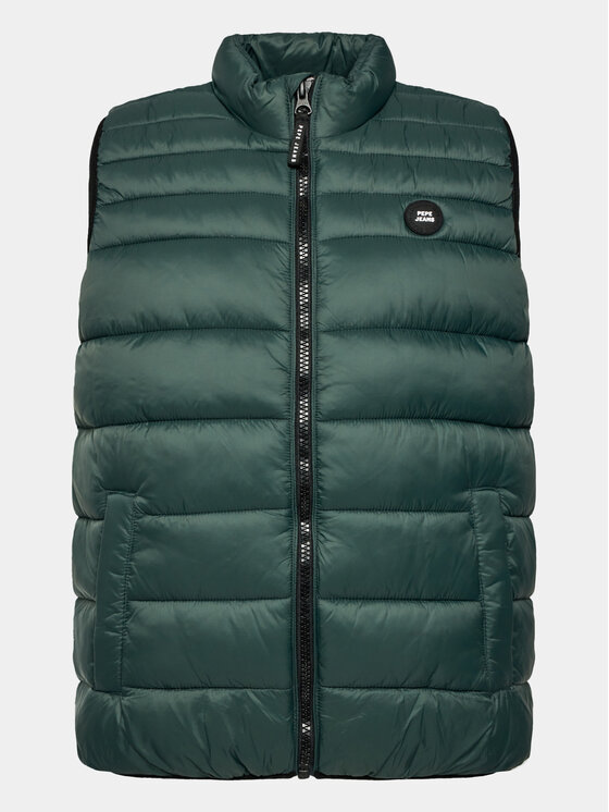 Pepe Jeans Pepe Jeans Varrukateta jakk Balle Gillet PM402862 Roheline Regular Fit