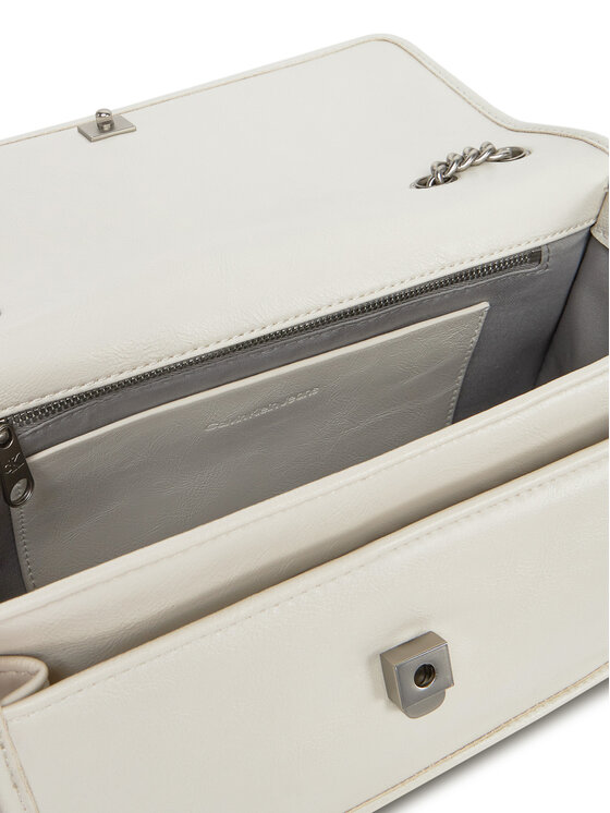 Calvin Klein Jeans Calvin Klein Jeans Rankinė Chain Ew Flap Conv Chain Bag LV04K3084G Écru