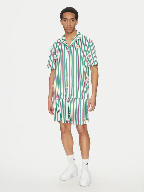 Fila Fila Cămașă Lastro FAM0926 Verde Regular Fit