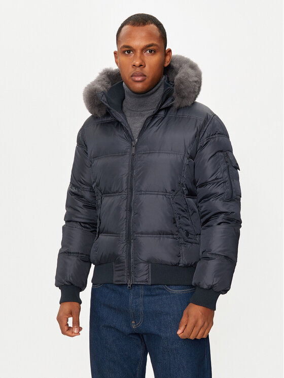 Bomboogie Bomboogie Pehelykabát JM603VTNIW3 Sötétkék Regular Fit