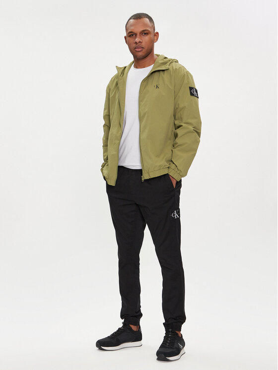 Calvin Klein Jeans Calvin Klein Jeans Geacă de vânt J30J325106 Verde Regular Fit