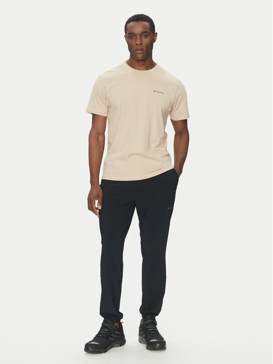Columbia Columbia T-Shirt Barton Springs™ 2058331 Beżowy Regular Fit
