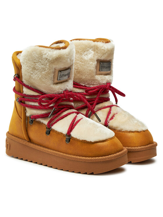 D.Franklin D.Franklin Schneeschuhe Nordic Trk Fur DFSH370005 Gelb