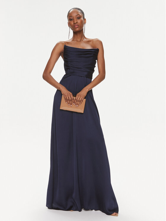 Rinascimento Rinascimento Abendkleid CFC0117804003 Dunkelblau Regular Fit