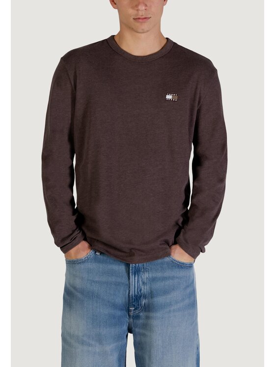 Tommy Jeans Tommy Jeans T-shirt DM0DM22668 Marrone Casual Fit