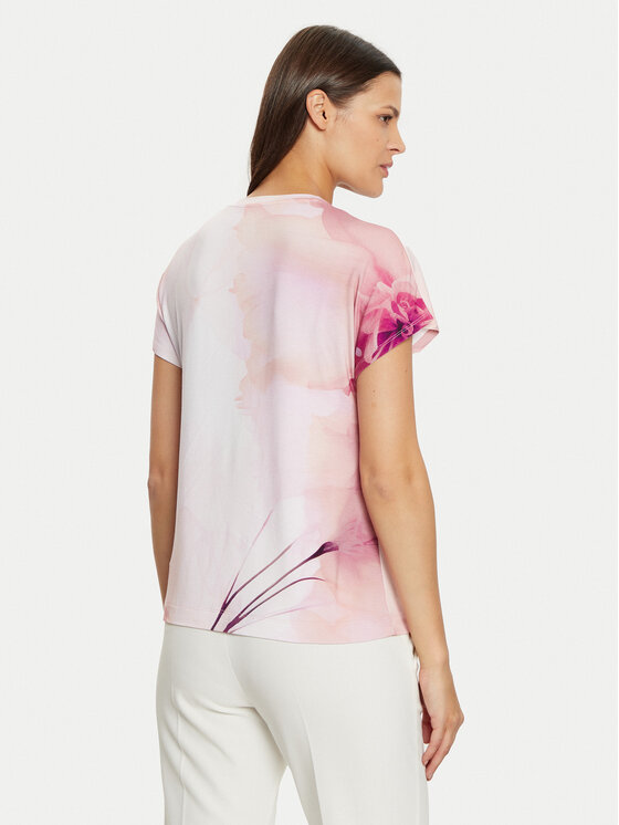 Guess Guess T-Shirt W5RI09 K68D2 Różowy Regular Fit