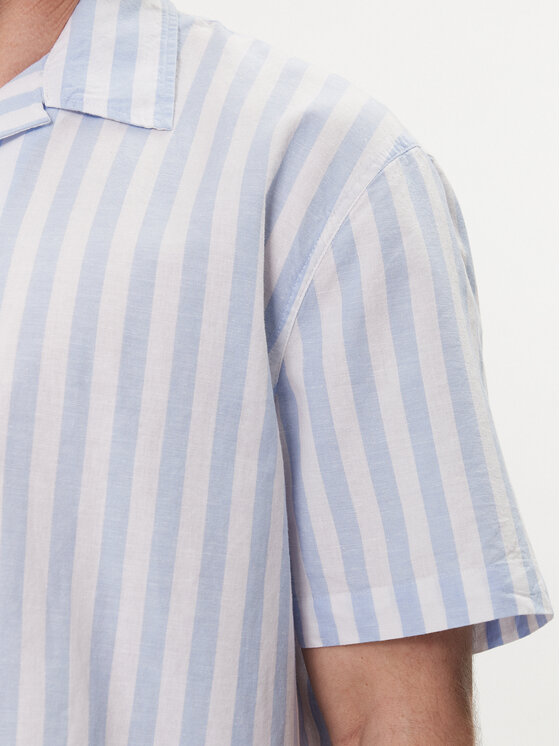 Selected Homme Selected Homme Сорочка New Linen 16092978 Блакитний Relaxed Fit