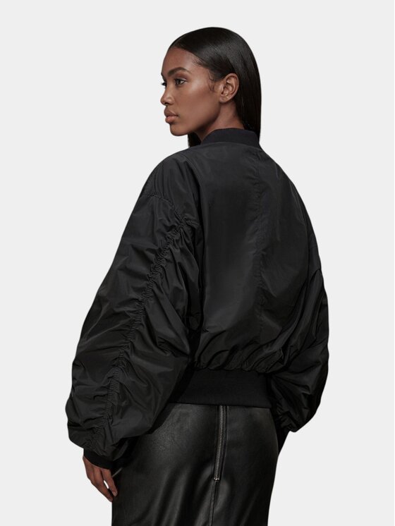MADE BY SOCIETY MADE BY SOCIETY Kurtka anorak LINEAR BREACH Jacket - J27163 Czarny Basic Fit