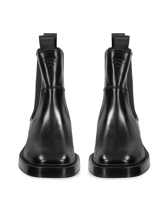 Gant Gant Kotníková obuv s elastickým prvkem 31541129 Černá