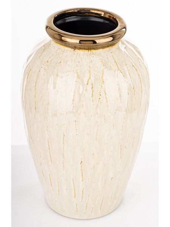 MIAhome MIAhome Wazon ceramiczny MEEKE Biały
