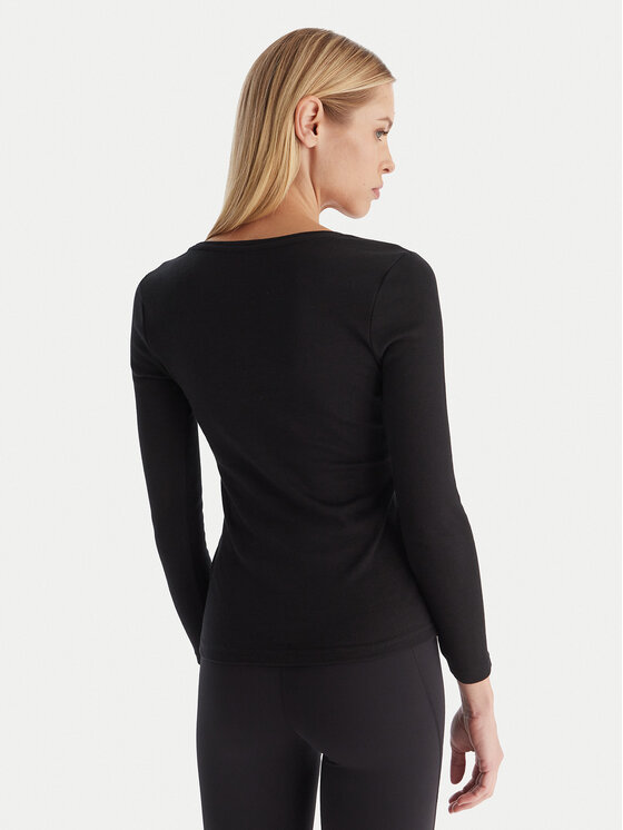 Ysabel Mora Ysabel Mora Bielizna termoaktywna górna 70022 Czarny Slim Fit