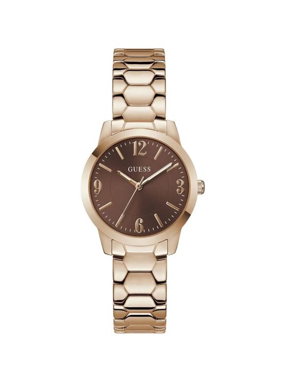 Guess Guess Zegarek GW1028L4 Różowe złoto