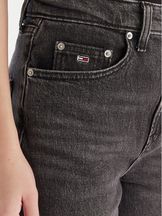 Tommy Jeans Tommy Jeans Jeansy Layla DW0DW20646 Czarny Straight Fit