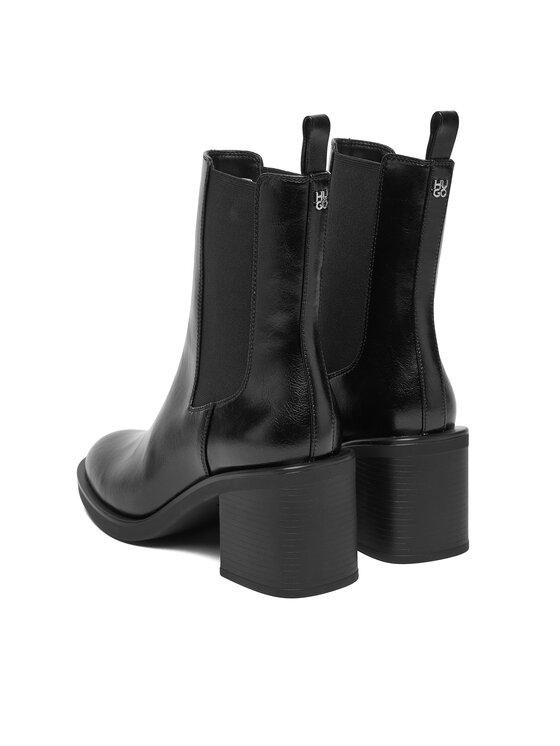 HUGO HUGO Īsie zābaki Nalie 50552697 Melns