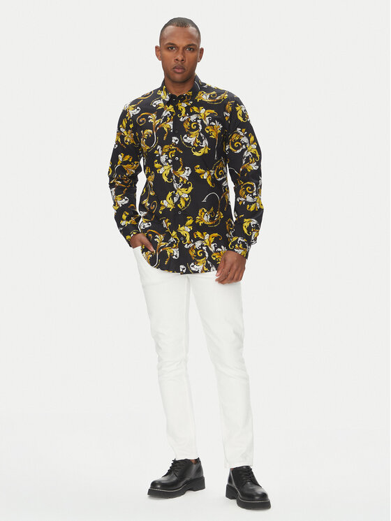 Versace Jeans Couture Versace Jeans Couture Srajca 78GAL2S0 Črna Regular Fit