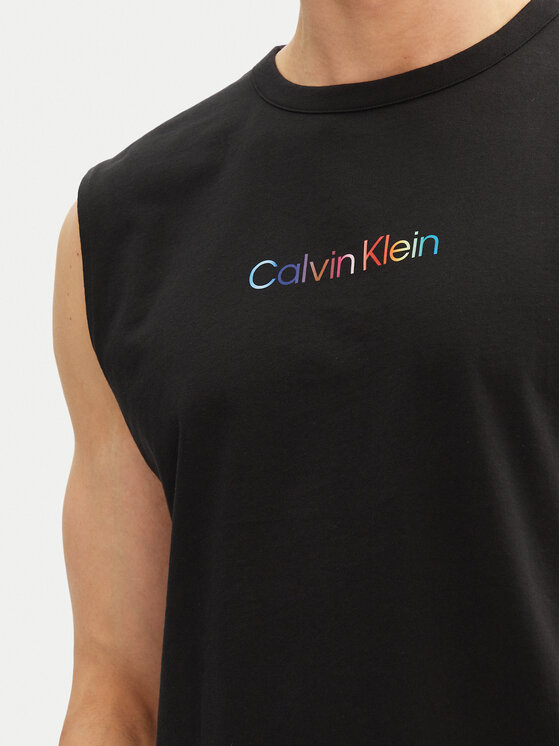Calvin Klein Underwear Calvin Klein Underwear Tank top LV00NM2878 Czarny Regular Fit