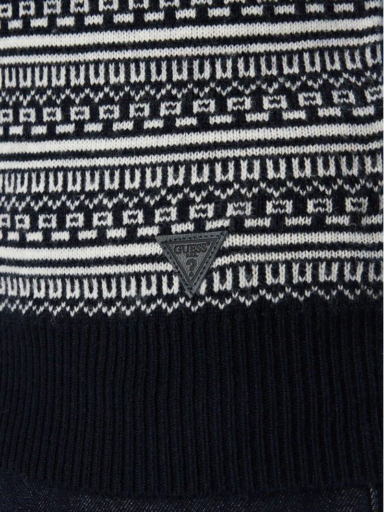 Guess Guess Sweter M6BR2 1Z1371 Granatowy Regular Fit