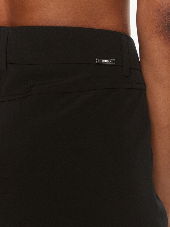 Liu Jo Liu Jo Riidest püksid WA4068 T7896 Must Wide Leg