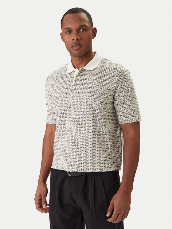 Armani Exchange Armani Exchange Polokošile XM000736 AF10819 F1165 Écru Regular Fit