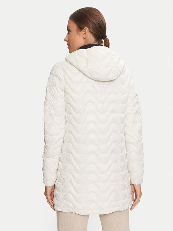 K-Way K-Way Kurtka zimowa Sophie K3112SW Écru Regular Fit