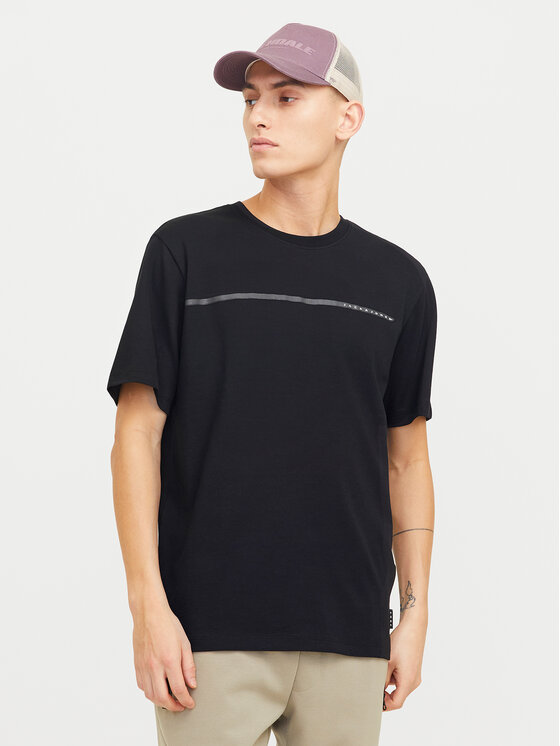 Jack&Jones Jack&Jones Футболка Fusion 12273120 Чорний Regular Fit