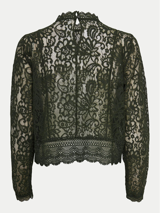 ONLY ONLY Блузка New Karo 15276400 Зелений Regular Fit
