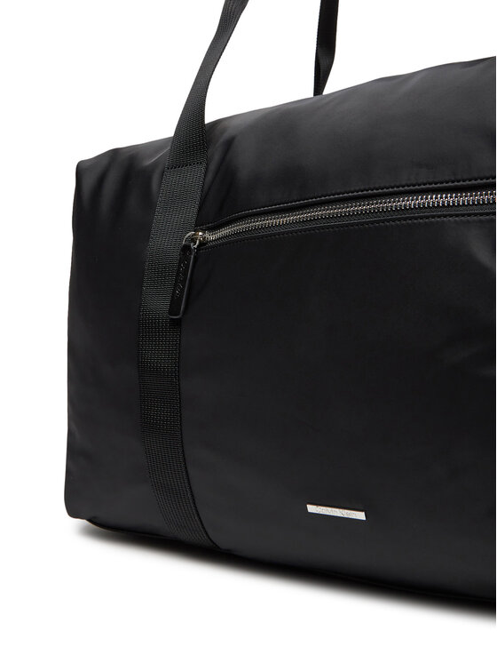 Calvin Klein Calvin Klein Geantă de weekend Sleek Nylon Weekender Bag LV04D3043G Negru