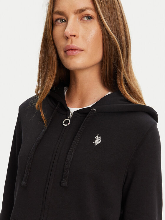 U.S. Polo Assn. U.S. Polo Assn. Μπλούζα WUP1512 Μαύρο Regular Fit