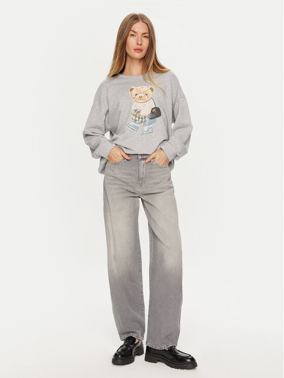 ViCOLO ViCOLO Džínsy DS0076 Sivá Regular Fit