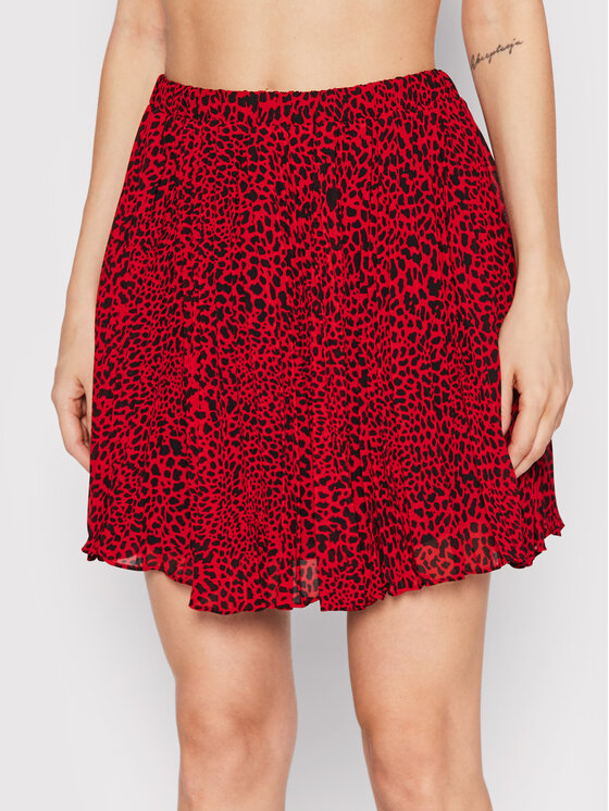 MICHAEL Michael Kors MICHAEL Michael Kors Cпідниця-міні MU2706K6G4 Червоний Regular Fit