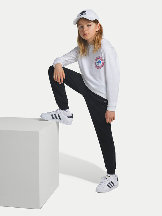 adidas adidas Спортивні штани IW3498 Чорний Regular Fit