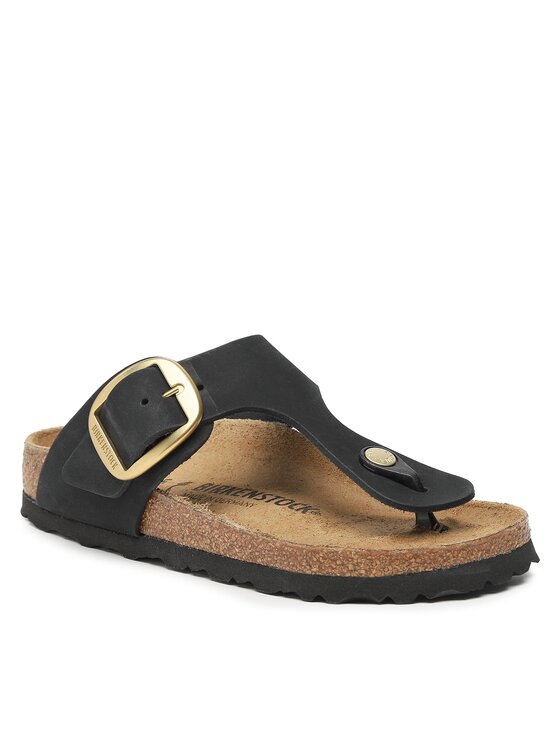 Birkenstock Birkenstock Japonki Gizeh Big Buckle 1024107 Czarny